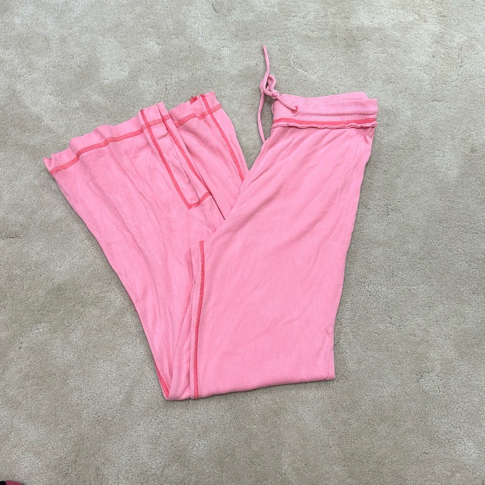 Pink comfy pants